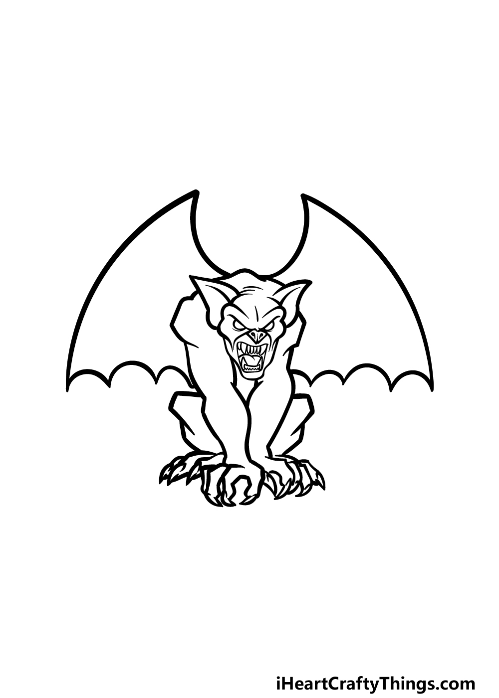 Gargoyle drawing