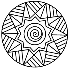 Top free printable geometric coloring pages online