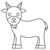 Goats coloring pages free coloring pages