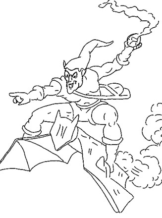 Spiderman coloring page