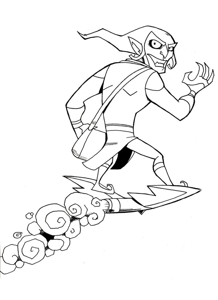 Goblin coloring pages