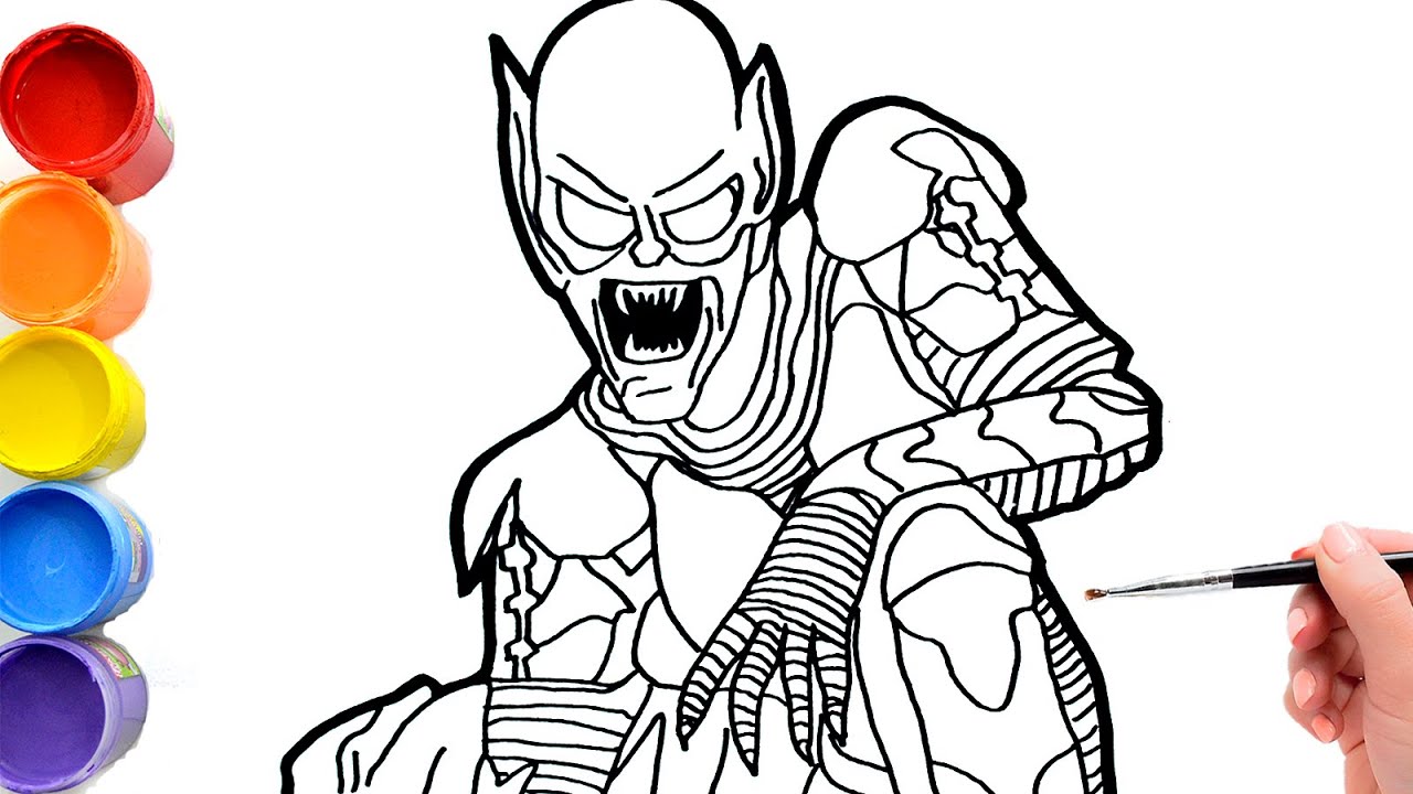 Ððhow to draw green goblin