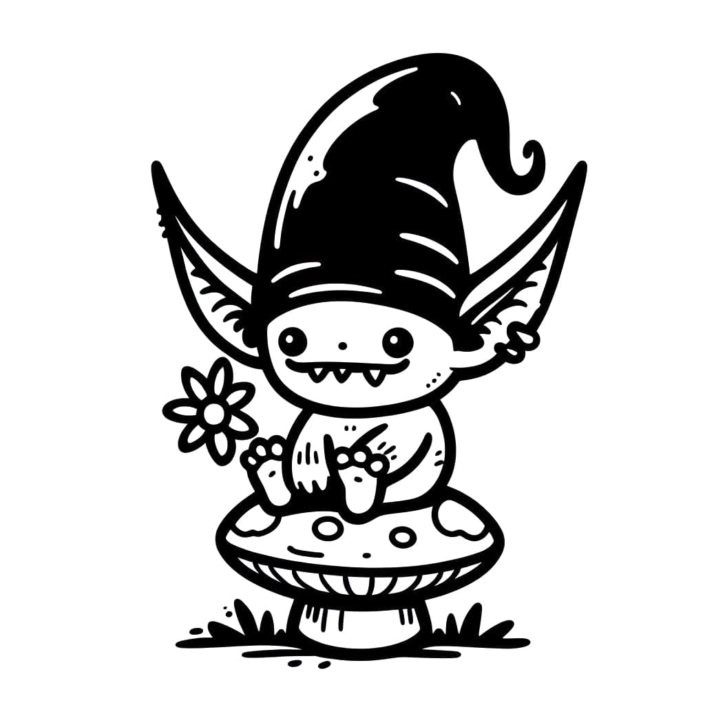 Goblin coloring pages