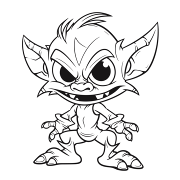 Goblin drawing png transparent images free download vector files