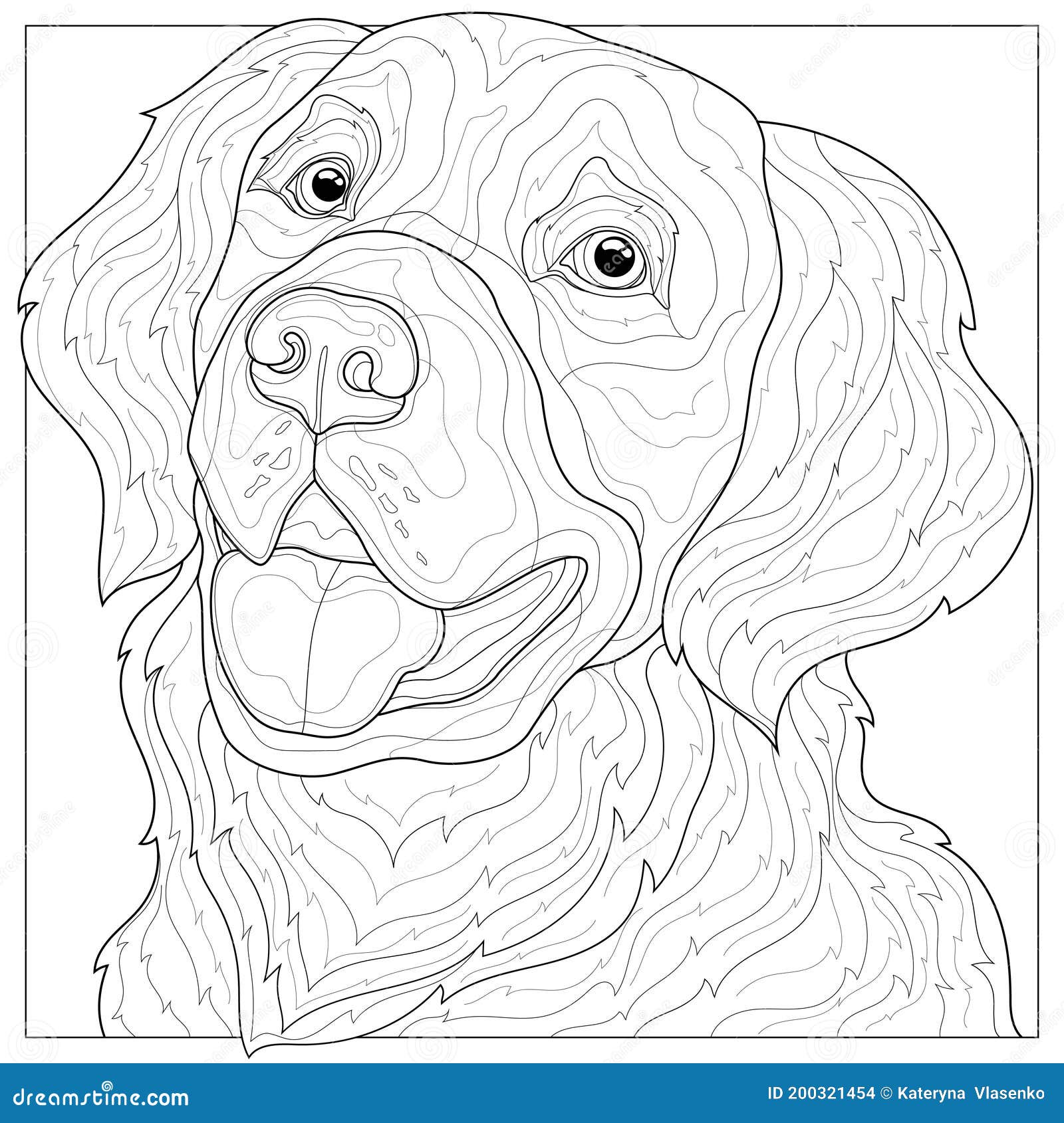 Golden retriever line drawing stock illustrations â golden retriever line drawing stock illustrations vectors clipart