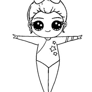 Gymnastics coloring pages printable for free download