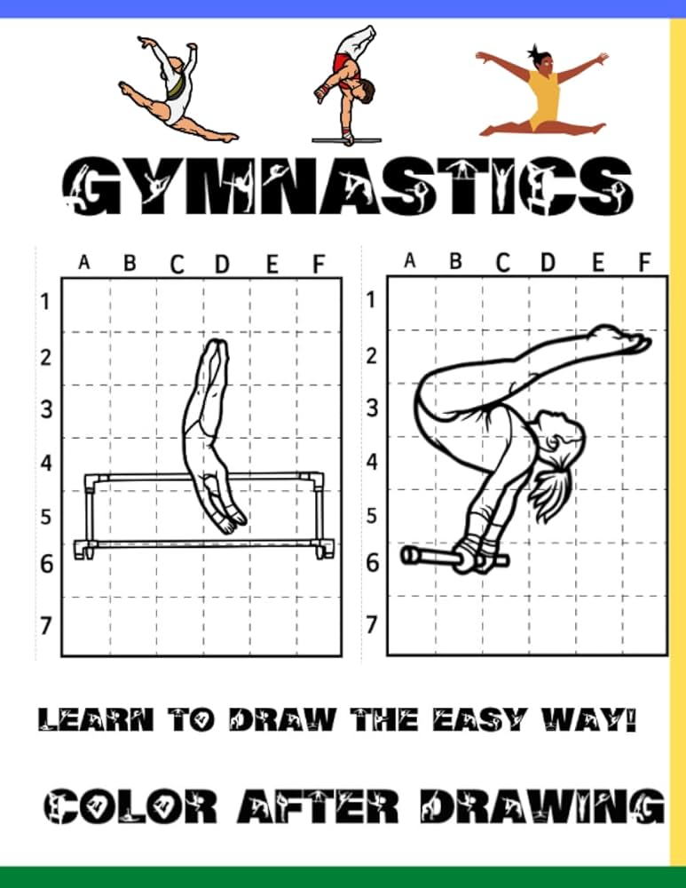 Learn to draw the easy way gymnastics learn the secret to drawing bubu pesto books