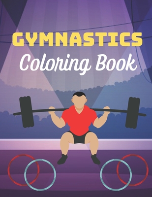 Gymnastics coloring book a coloring book with simple fun easy to draw adults activity paperback murder by the book