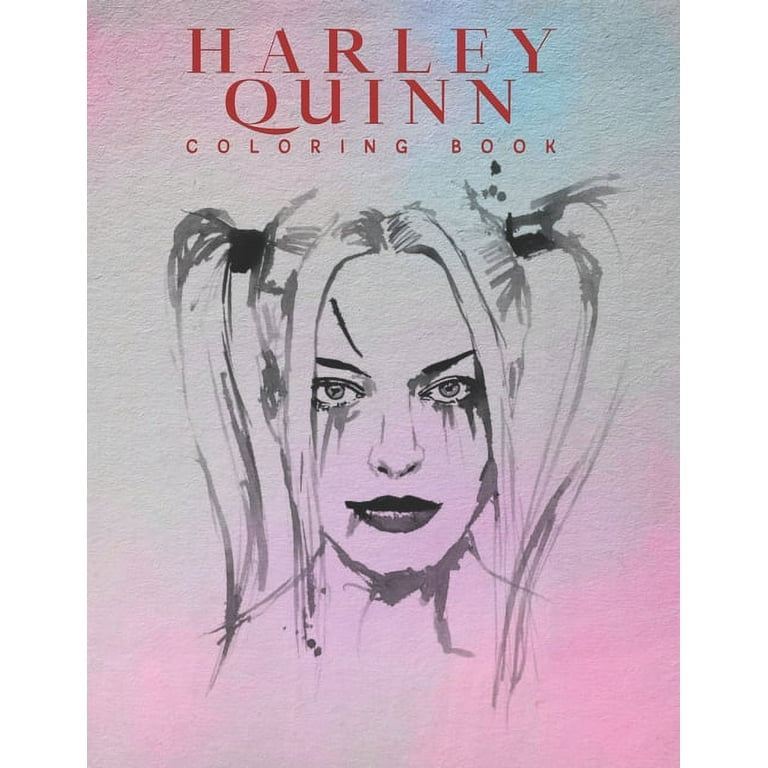 Harley quinn coloring book harley quinn coloring book for adults activity book great starter book with fun easy and