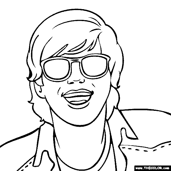 Kellin quinn coloring page kellin quinn coloring