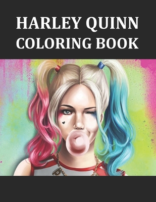 Harley quinn coloring book sub harley quinn coloring book for kids girls adults fun easy and relaxing coloring pages paperback print a bookstore