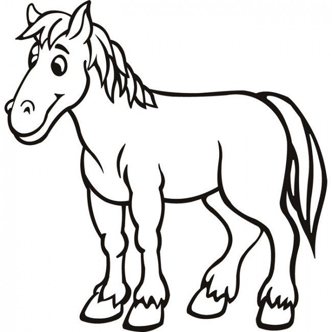 Horse coloring pages horse coloring pages horse coloring animal coloring pages