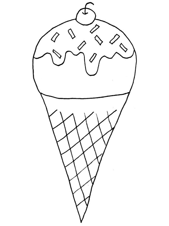 Coloring pages ice cream coloring pages