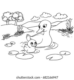 Lake coloring pages images stock photos d objects vectors