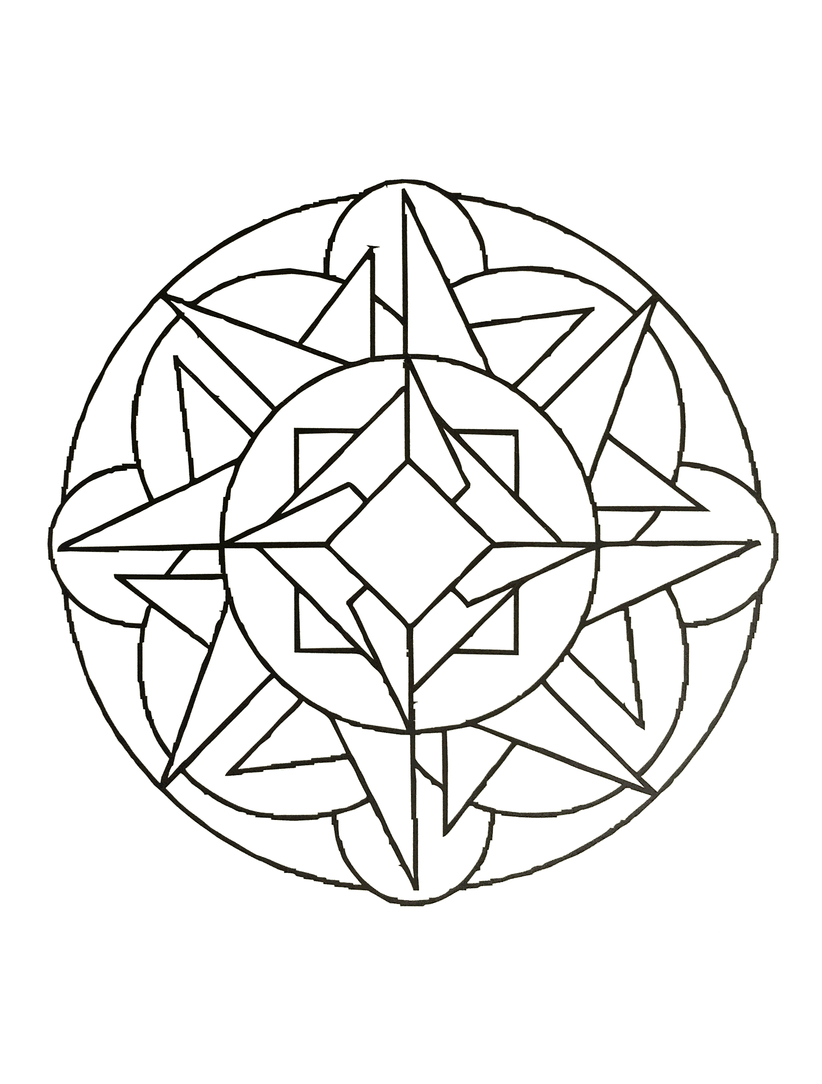 Simple mandala