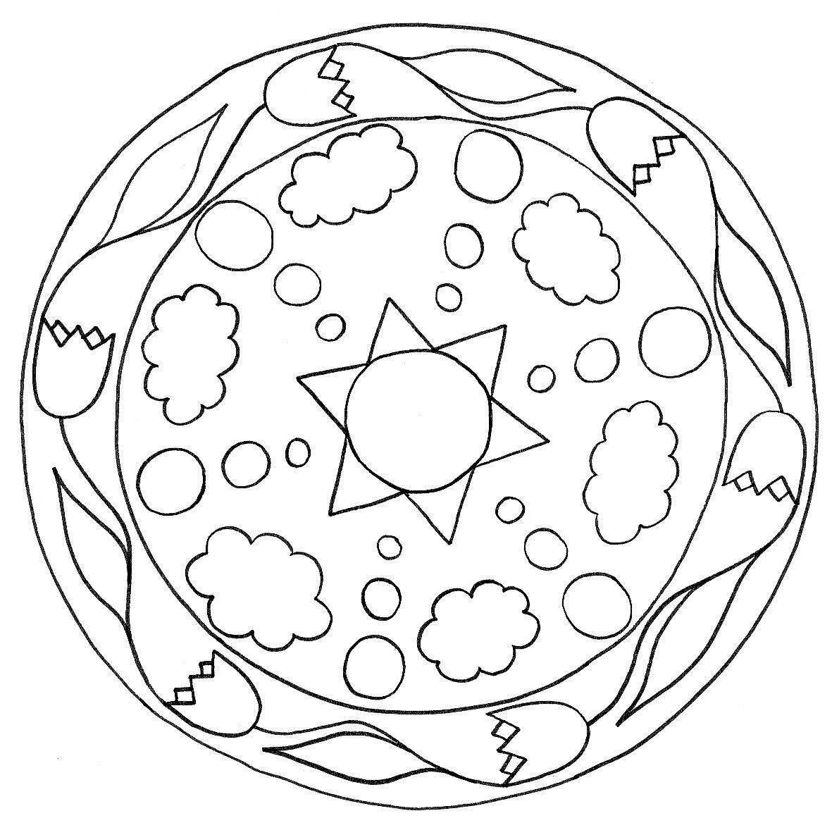 Free printable mandalas for kids