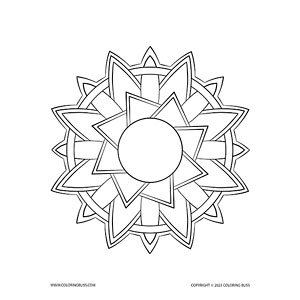 Simple mandala