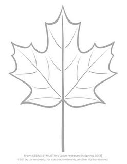 Ink a fall question leaf coloring page leaf outline coloring pages