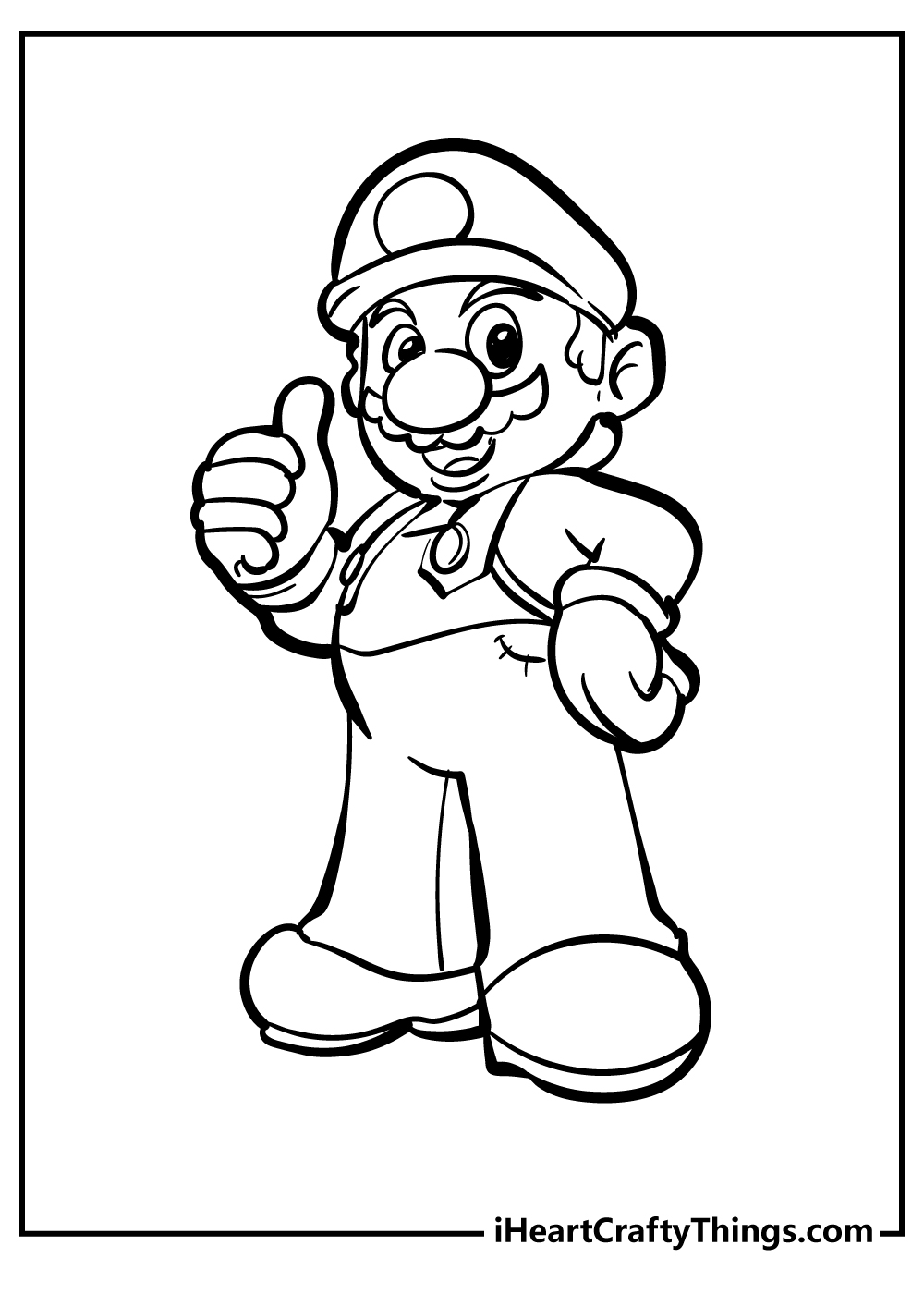 Super mario bros coloring pages free printables