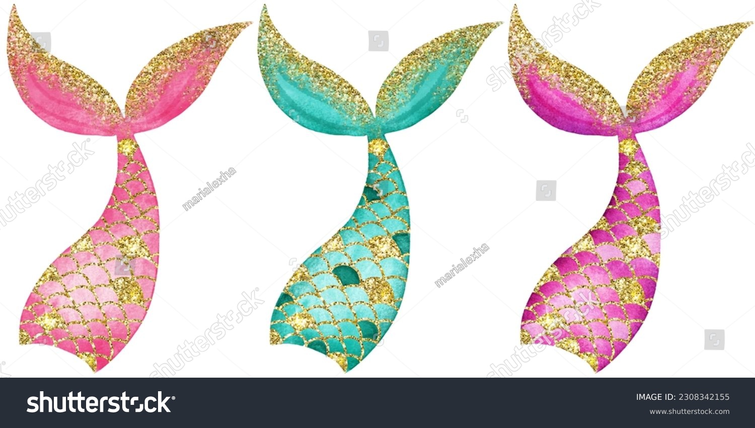 Mermaid tail drawing images stock photos d objects vectors