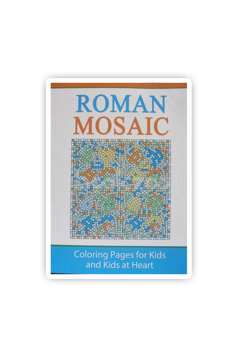 Buy roman mosaic colorg pages for kids and kids at heart volume hands