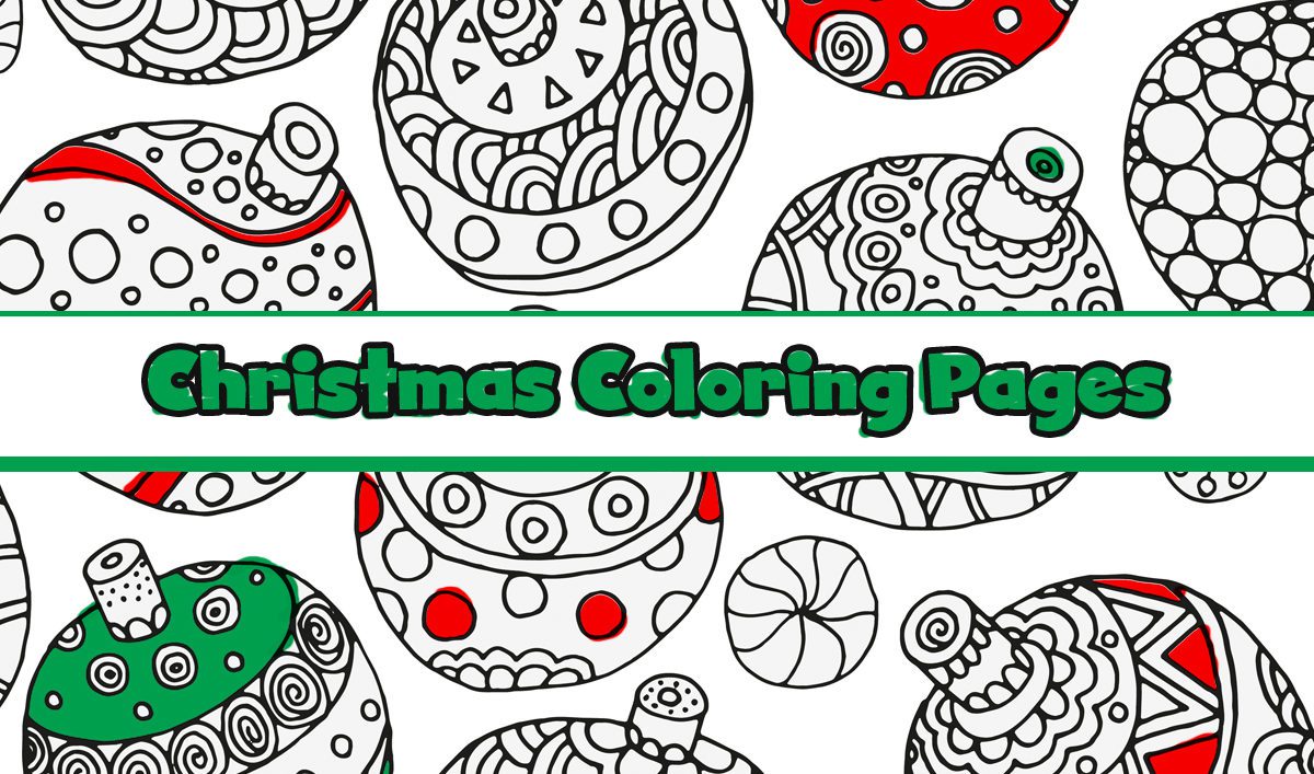 Christmas coloring pages