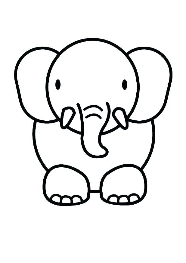 Baby animal coloring pages