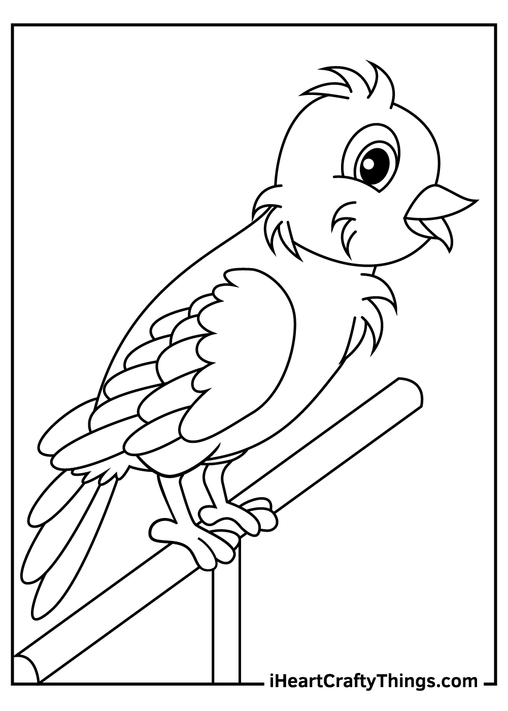 Simple animal coloring pages free printables