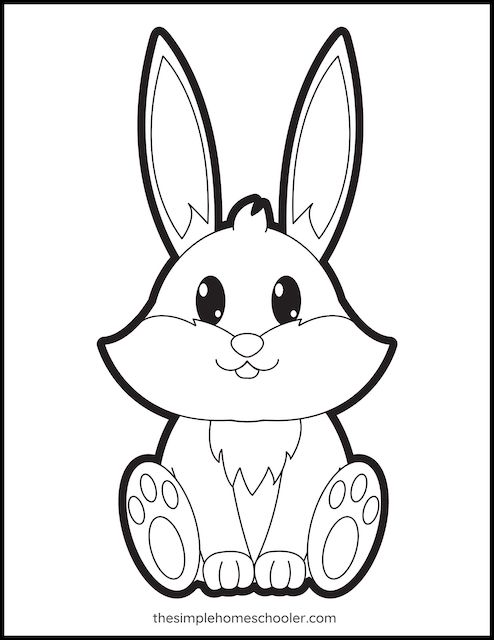 Cute animal coloring pages printable and free