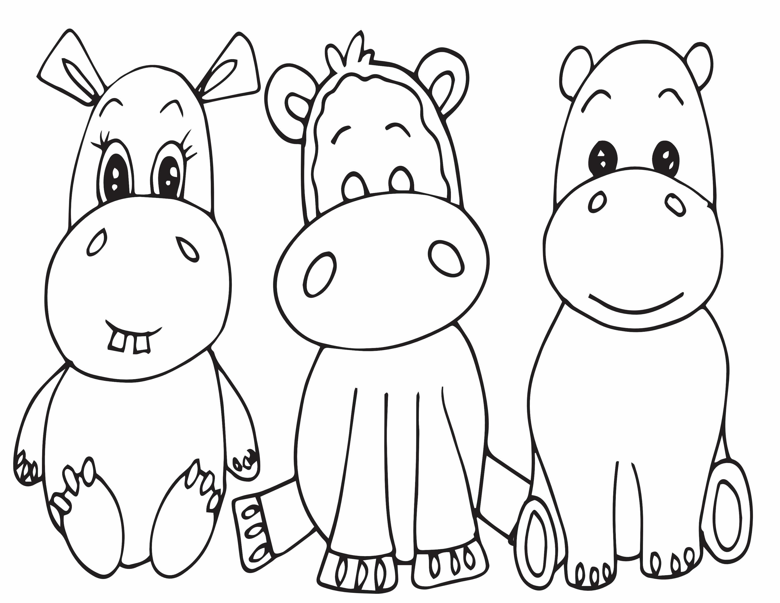 Animals â free coloring pages â stevie doodles