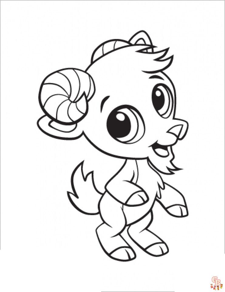 Fun and easy baby animals coloring pages for kids