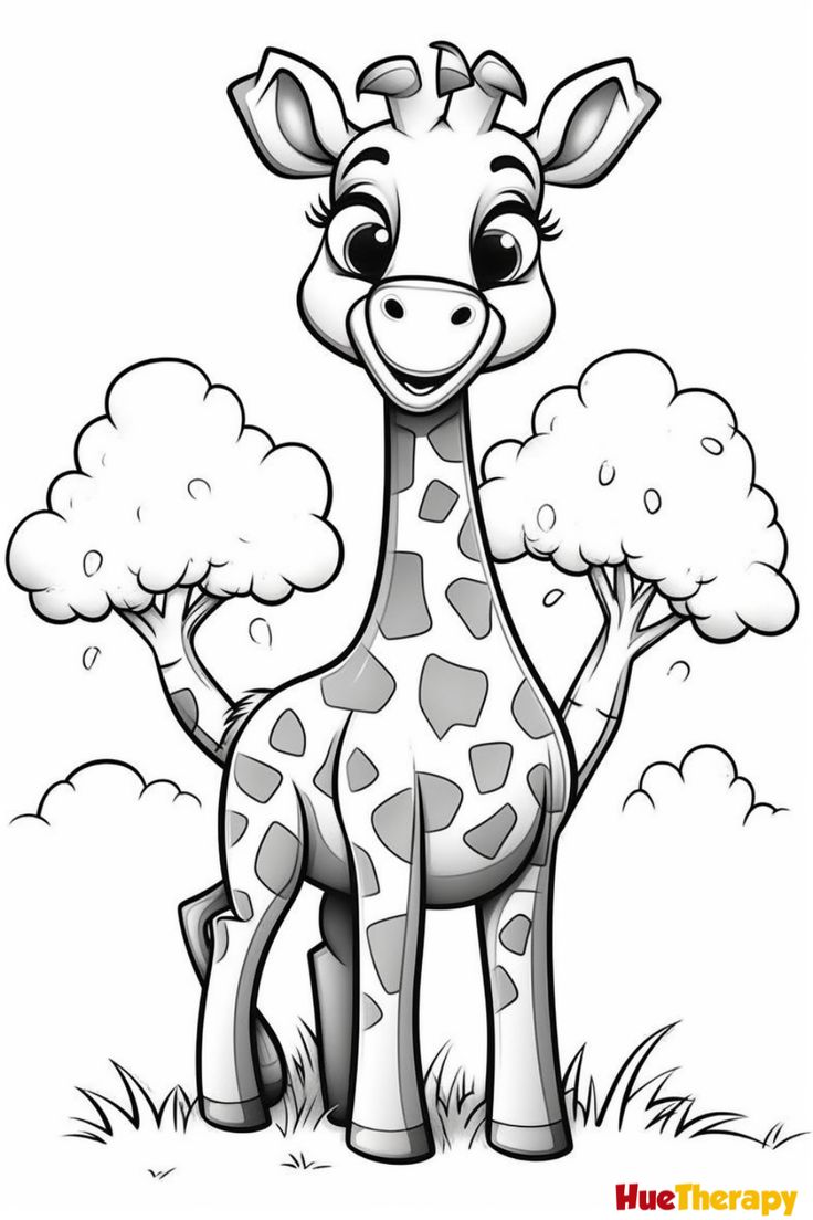 Free printable giraffe coloring pages for kids giraffe coloring pages animal coloring pages cute coloring pages