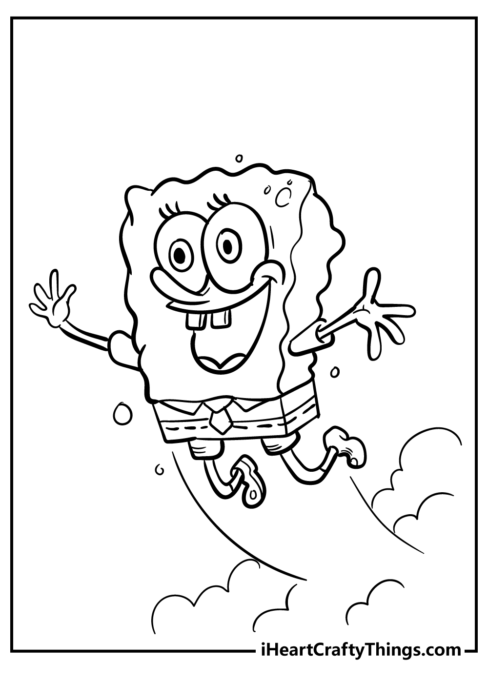 Spongebob coloring pages free printables