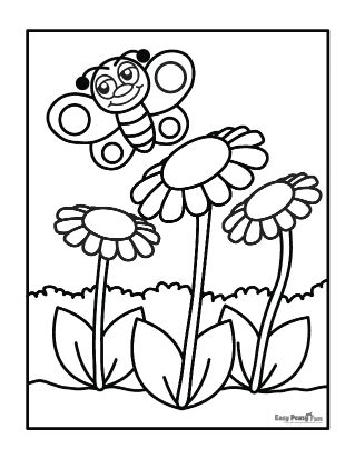 Spring coloring pages â printable coloring pages