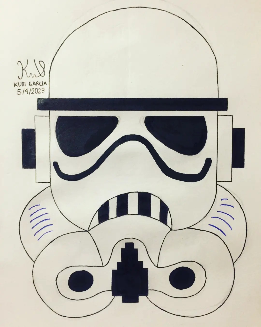 Stormtrooper by thrionusarts on