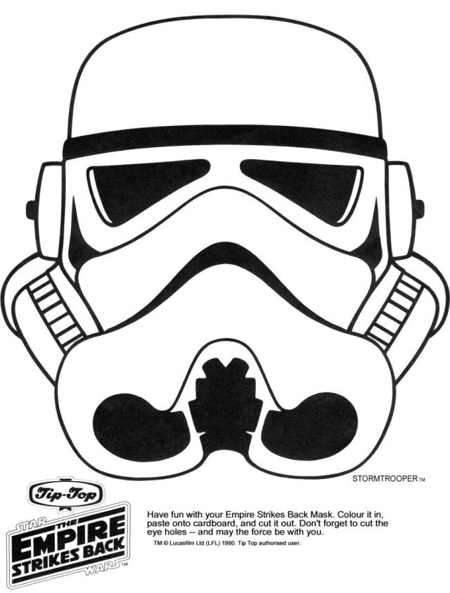 Inspiration picture of stormtrooper coloring page