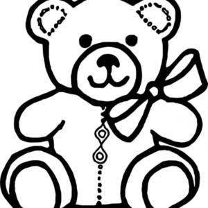 Teddy bear coloring pages printable for free download