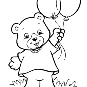 Teddy bear coloring pages printable for free download