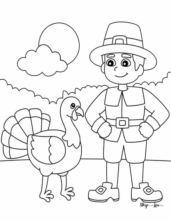 Thanksgiving coloring pages skip to my lou