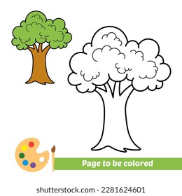 Trees coloring book images stock photos d objects vectors