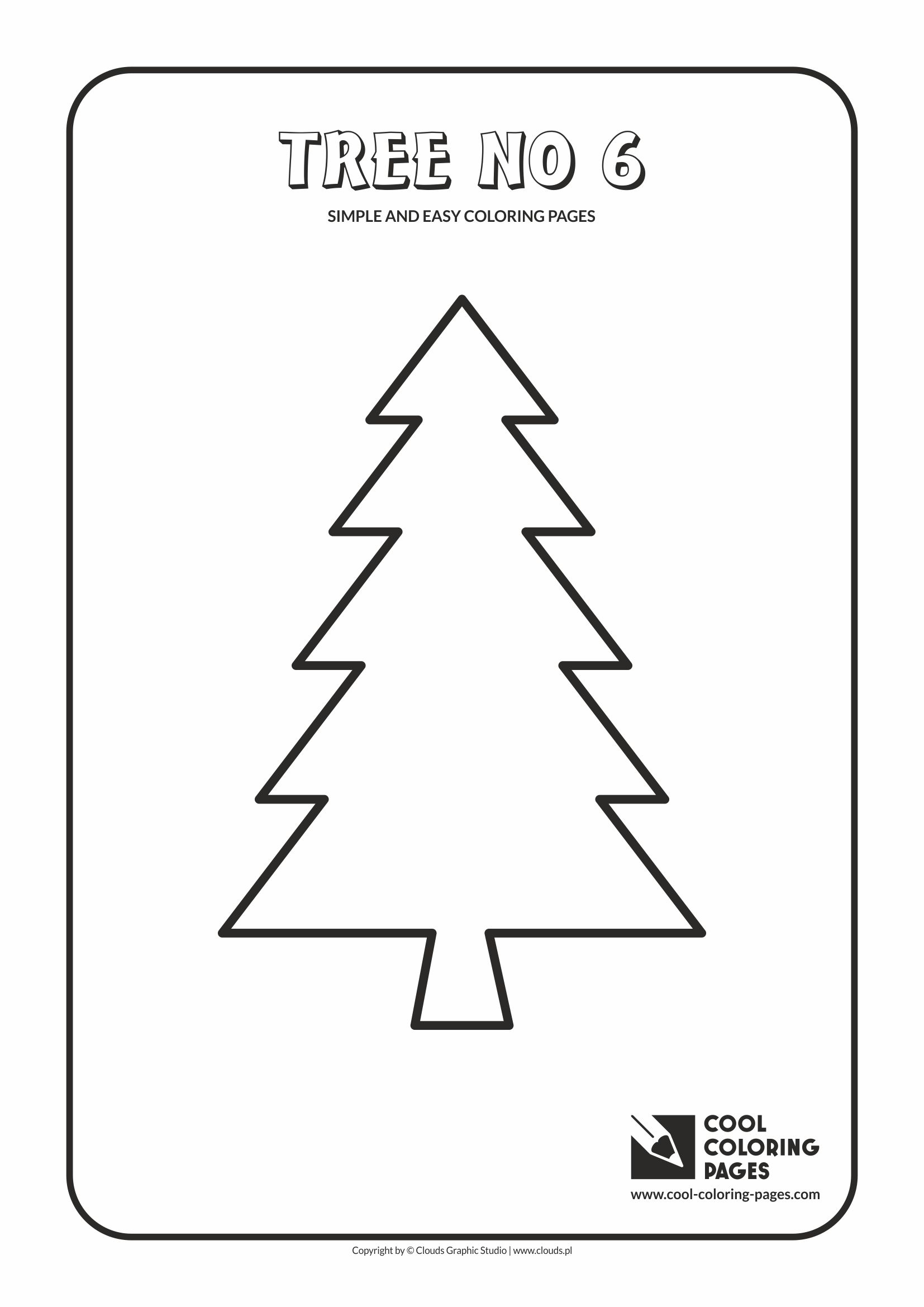 Cool coloring pages simple and easy coloring pages