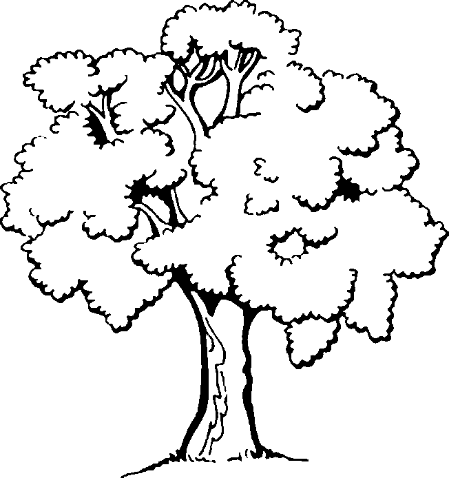 Simple tree coloring