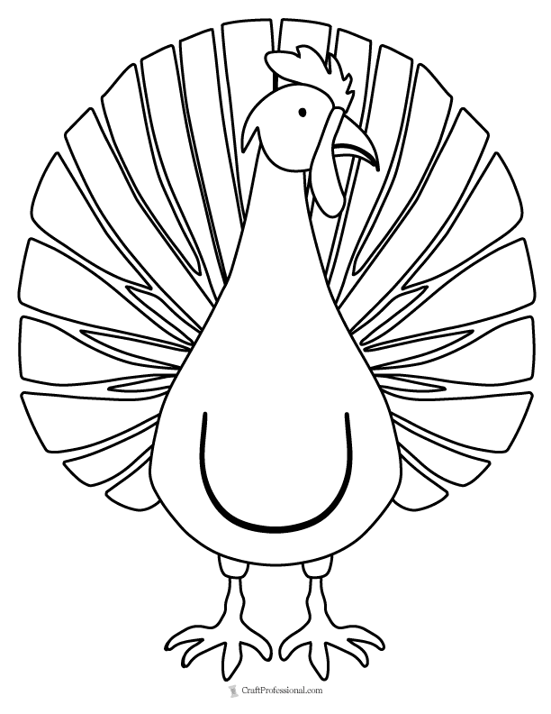 Thanksgiving coloring pages