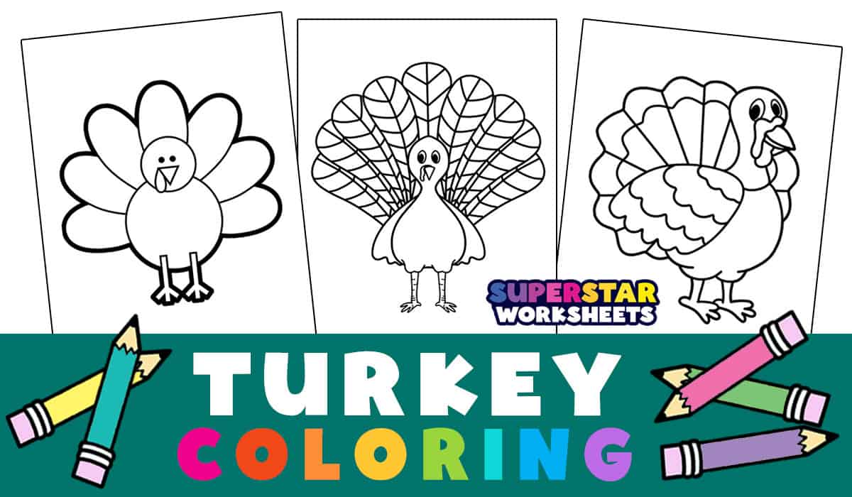 Turkey coloring pages