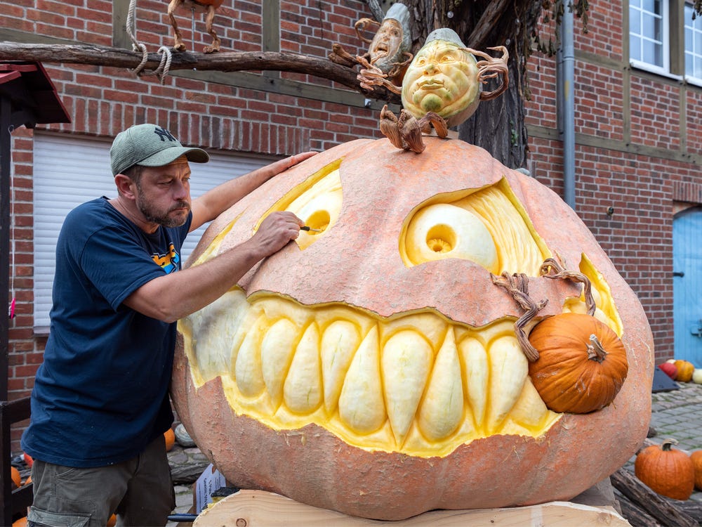 Detailed pumpkin carvings to inspire you this halloween