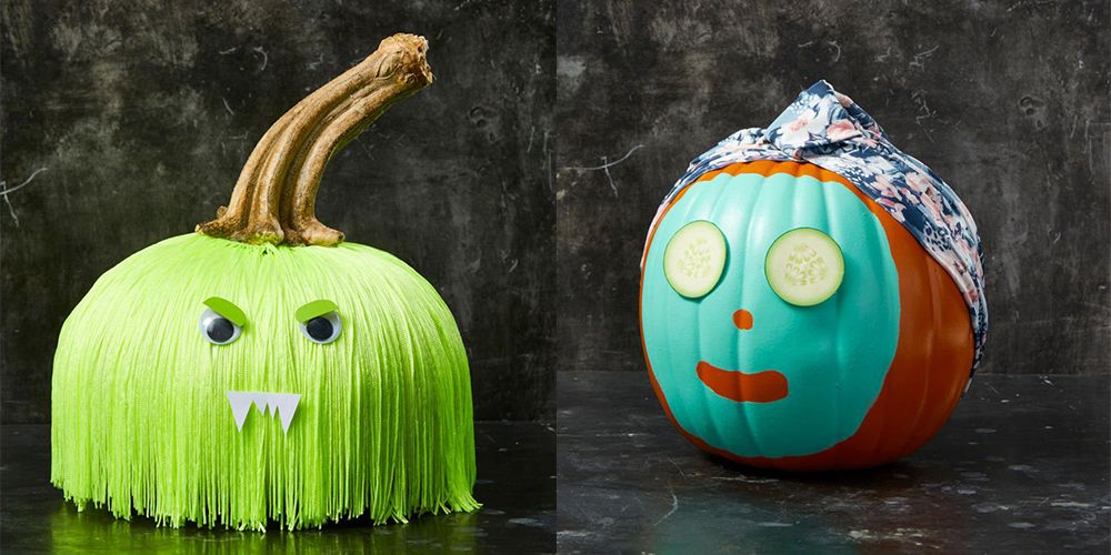 Easy pumpkin faces to remix your pumpkin decorating routine this year