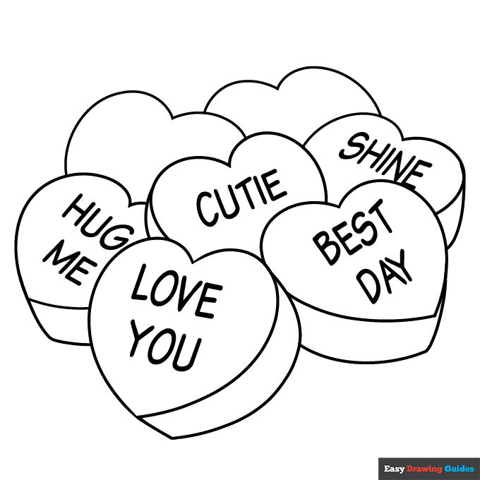 Free printable valentines day coloring pages for kids