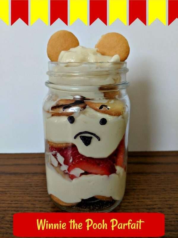 Winnie the pooh parfait recipe and christopher robin coloring pages