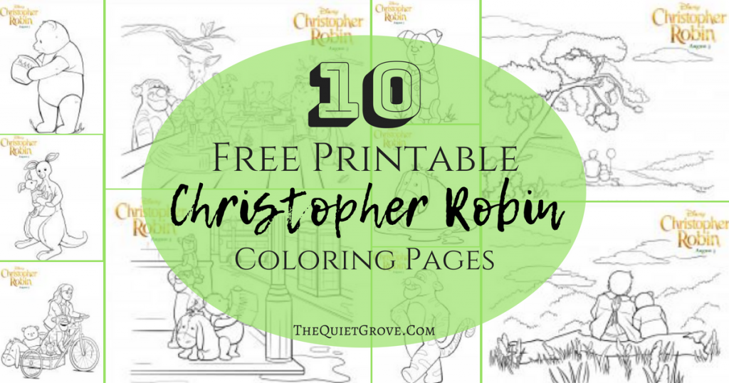 Free printable disney christopher robin coloring pages â the quiet grove