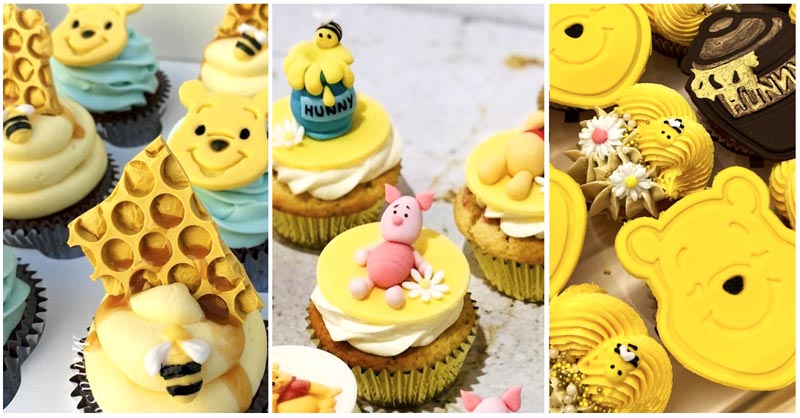 Updated winnie the pooh cupcakes
